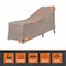 Modern Leisure Garrison Patio Chaise Lounge Cover, Waterproof, 65 in. L x 28 in. W x 29 in. H, Sandstone 3100 - alternate 6